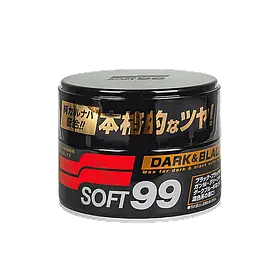 SOFT99 Dark & Black Wax – Твердий віск для темного кузова