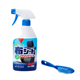SOFT99 Fabric Seat & Mat Cleaner 400 мл – Безпечне очищення текстилю