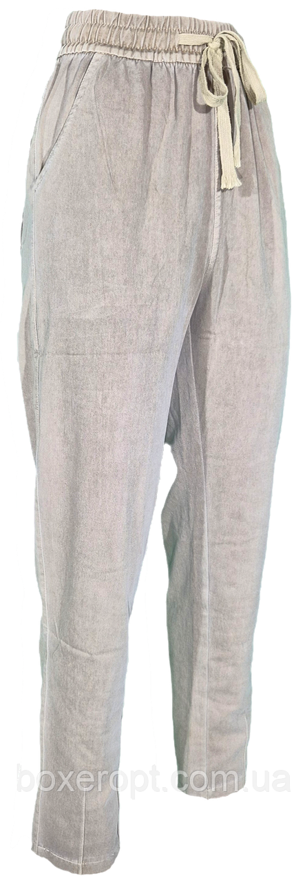 Штани спортивні жіночі з кишенями Kenalin (No.560, пісочні)