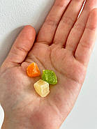 Брендовані цукати в подарунковій упаковці | Натуральні кубики фруктів та ягід | Солодкі подарунки з логотипом, фото 2