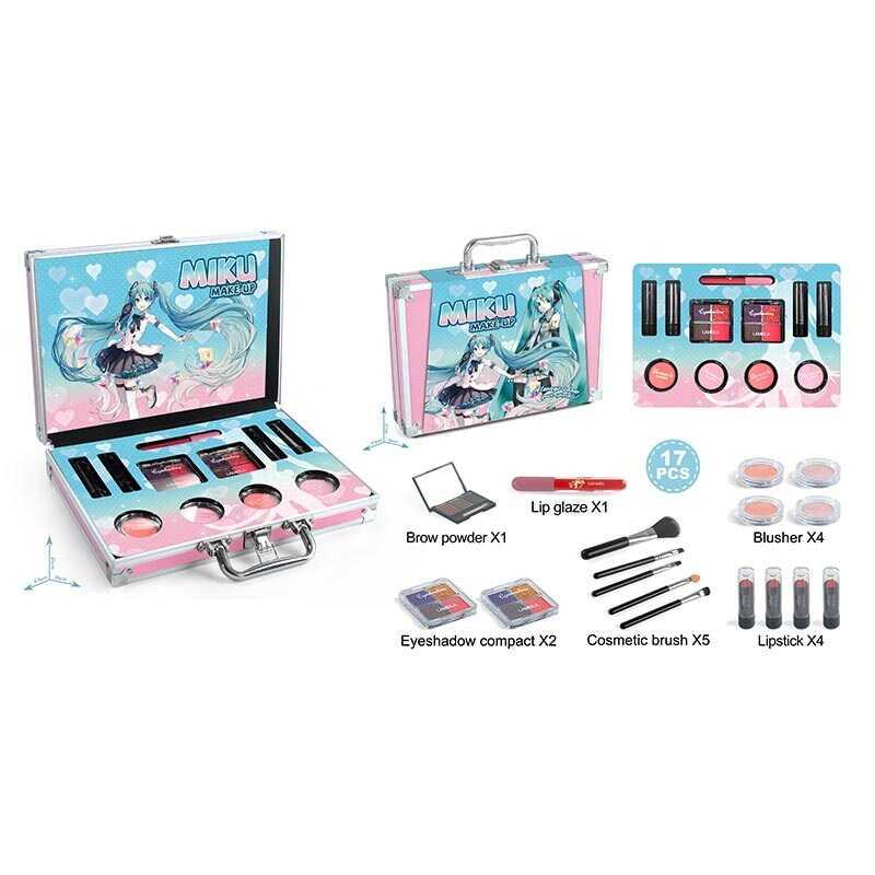 Косметика FT 2041 (36) тіні, помади, контуринг, рум’яна, пензлі, у валізі, фото 1