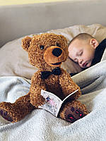 Ведмедик казкар FT 0034  аудіо-казка, 25см, плюш, звук українська, 8 карток, на батарейках, в коробці, 31-31,5 см, фото 5