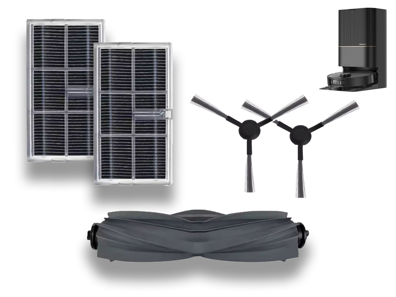 Набір змінних аксесуарів (5 шт.) для робота-пилососа Dreame L10s Pro Ultra Heat / X30 Ultra / X30 Pro