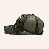 Легка бейсболка камуфляжна унісекс, фото 2