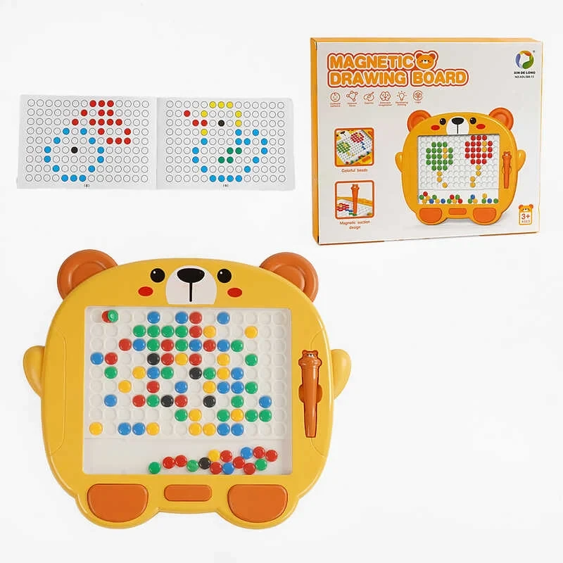 Магнітна мозаїка XDL 588-13 (36) "Ведмедик", в коробці, фото 1