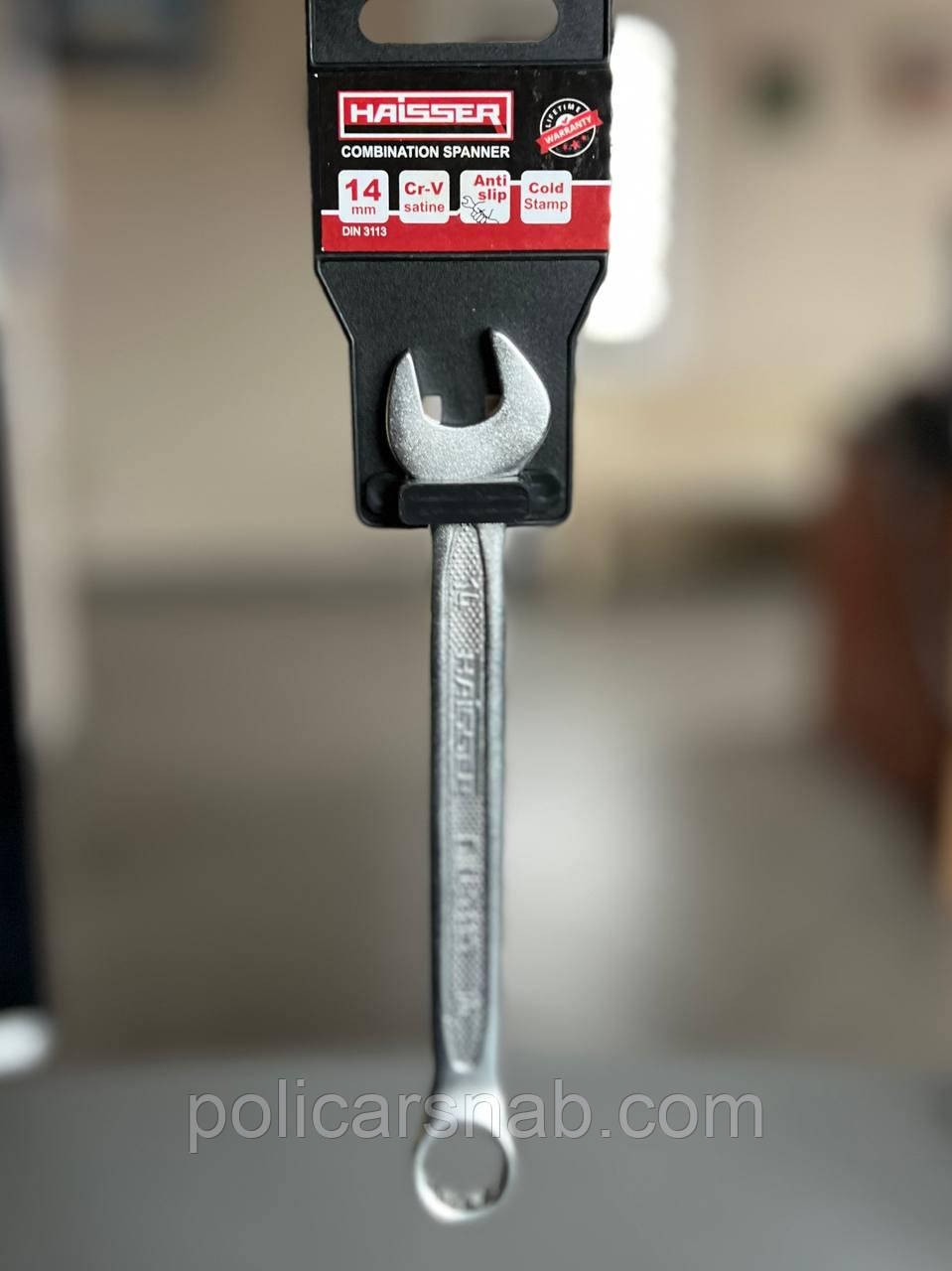 Ключ комбінований HAISSER COLD STAMPED 48416 14 мм ручний інструмент, фото 1