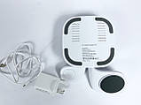 Бездротова Зарядка Qi 5in1 wireless charger Wels YM-UD22 15W Док-станція для iPhone/iWatch/Airpods, фото 10