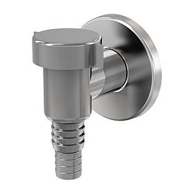 Сифон для пральної машини AlcaPlast APS1, зовнішній, хром