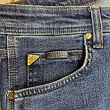 Джинси Montana чоловічі прямі стрейч класичні 32 сині, фото 9