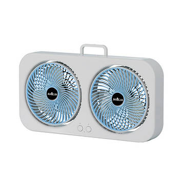Вентилятор акумуляторний /  Настільний вентилятор / Портативний вентилятор для дому,авто,подорожей