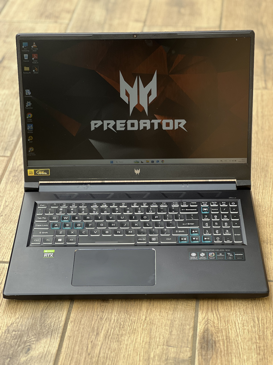 Ноутбук Acer Predator Helios 300 PH317 - 17` 144hz | intel core i7 11800h| RTX 3060| SSD 512GB| DDR4 16GB