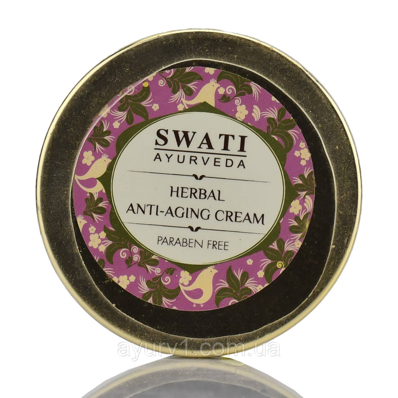 Крем для обличчя Аюрведа Хаді антивікової, Swati Ayurveda Khadi Anti-aging Face Cream 50 г