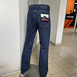 Джинси Montana чоловічі прямі стрейч класичні 32 сині, фото 2