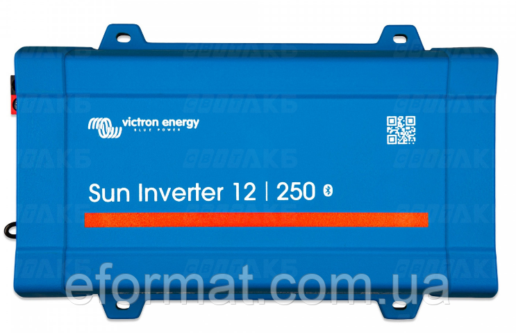 Інвертор автономний Victron Energy Sun Inverter 12/250-15 (250 ВА/200 Вт, 1 фаза, 1 PWM)