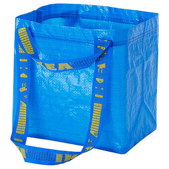 Сумка для покупок IKEA BRATTBY 27x27 см Синя 201.036.48