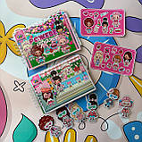 Подарунковий бокс Альбом будинок Тока Бока рожеве драже, фото 2