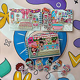 Подарунковий бокс Альбом будинок Тока Бока рожеве драже, фото 6