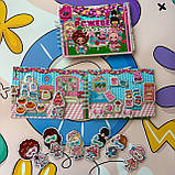 Подарунковий бокс Альбом будинок Тока Бока рожеве драже, фото 4