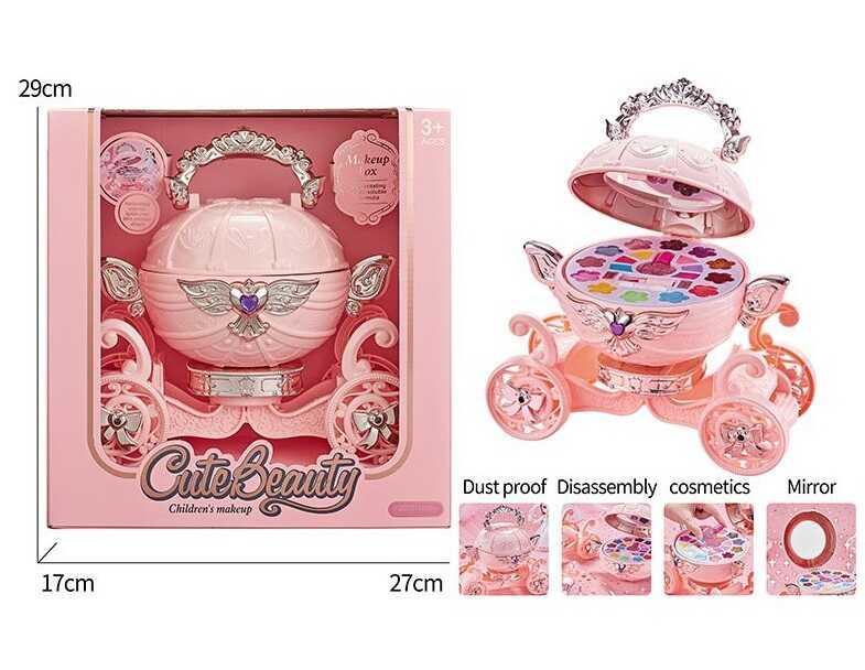 Набір косметики 1688-8836 (24) тіні, помада, лак, глітери, дзеркальце, в коробці, фото 1