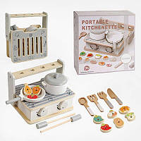 Плита C 61661 (16) гриль, каструля, пательня, кухонне приладдя, продукти, у коробці