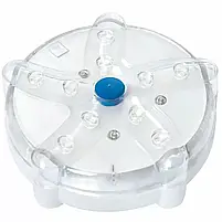 Каркасний басейн Bestway 56719 овальний 610×366×122 см (гідромасаж, фільтр 9463 л/год, драбина, підсвітка), фото 7