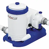 Каркасний басейн Bestway 56719 овальний 610×366×122 см (гідромасаж, фільтр 9463 л/год, драбина, підсвітка), фото 6