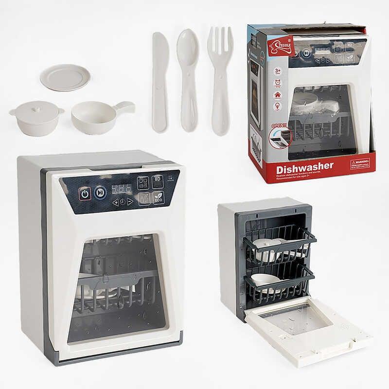 Посудомийка F 2315 (24/2) звуки, підсвічування, відкриваються дверцята, муляжі посуду, в коробці, фото 1