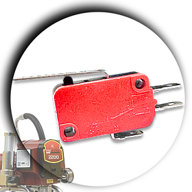 Кнопка увімкнення/вимкнення для фарбувального апарата Profter 2200