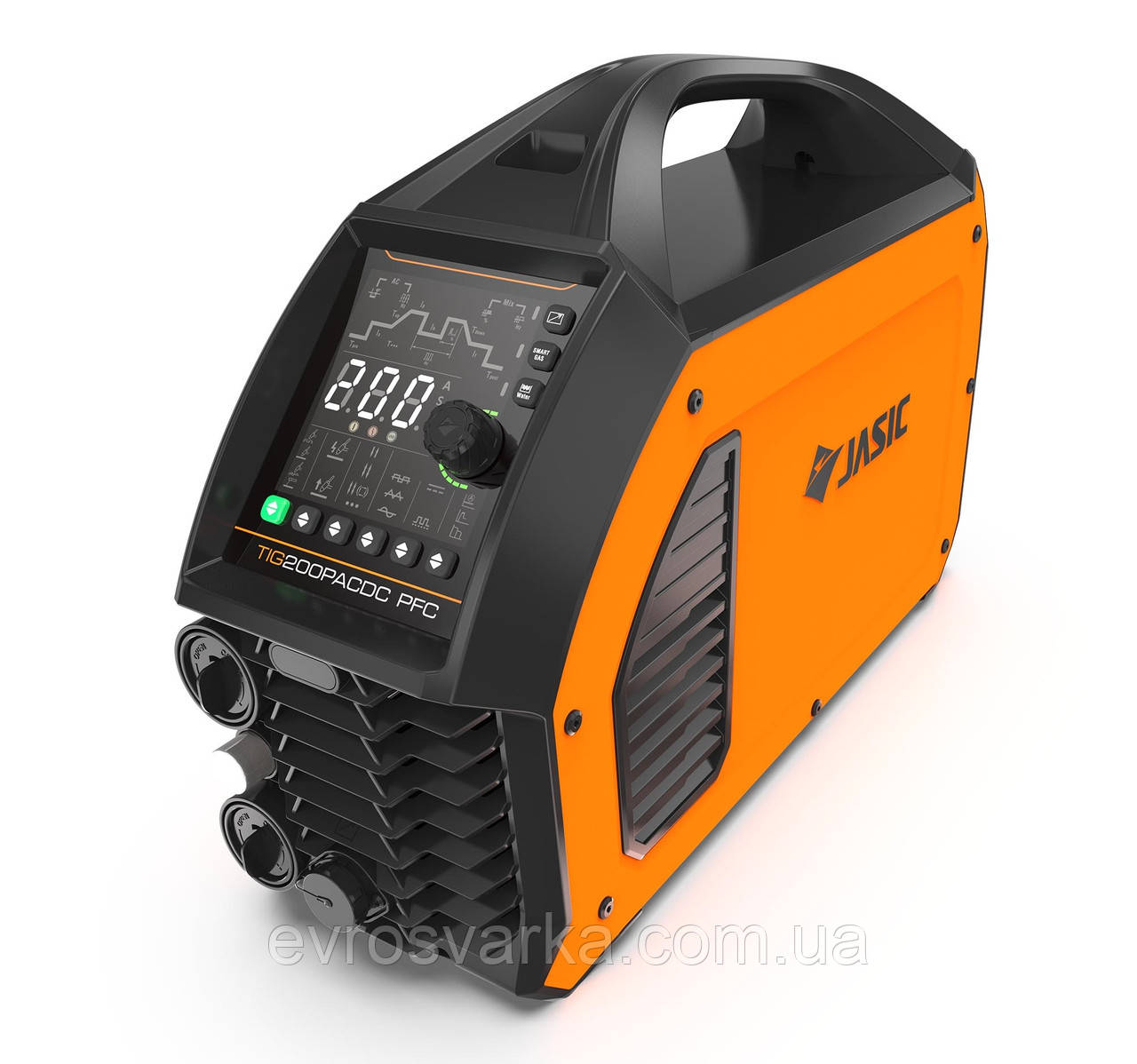 Установка для аргонового зварювання Jasic TIG-200P AC/DC PFC (E2S22) EVO20