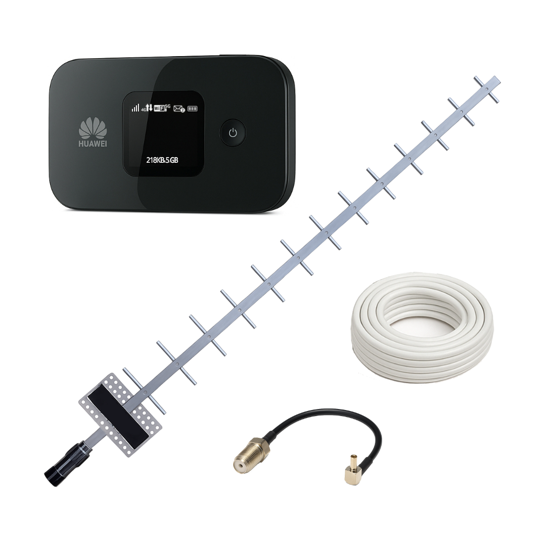 Комплект роутер 3G/4G WI-FI модем Huawei E5577 з антеною 3G/4G Стріла 21Дб 1700-2170 МГц