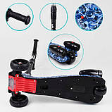 Самокат "Best Scooter" MAXI" 46189 з парогенератором (4) МУЗИКА, ДИМ, ТУРБІНИ, пластмасовий, колеса PU 120х40мм, складне, фото 5