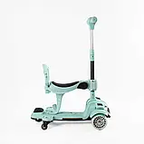 Самокат 5в1 "Skyper" BT-12240 (4) колеса PU125х40мм зі світлом, укр озвучування та підсвічування платформи, з ДОП. КОЛЕСАМИ,, фото 2