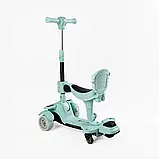 Самокат 5в1 "Skyper" BT-12240 (4) колеса PU125х40мм зі світлом, укр озвучування та підсвічування платформи, з ДОП. КОЛЕСАМИ,, фото 3