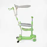 Самокат 5в1 "Skyper" BT-52309 (8) колеса PU125х40мм зі світлом, укр озвучування та підсвічування платформи,с ДОП. КОЛЕСАМИ,, фото 2