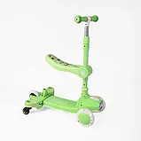 Самокат 5в1 "Skyper" BT-52309 (8) колеса PU125х40мм зі світлом, укр озвучування та підсвічування платформи,с ДОП. КОЛЕСАМИ,, фото 5
