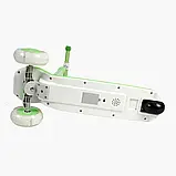 Самокат 5в1 "Skyper" BT-52309 (8) колеса PU125х40мм зі світлом, укр озвучування та підсвічування платформи,с ДОП. КОЛЕСАМИ,, фото 7