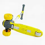 Самокат 5в1 "Skyper" J-06118 (6) колеса PU 125х40мм зі світлом, музика та підсвічування платформи, з ДОП. КОЛЕСАМИ, захисний, фото 8