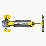 Самокат 5в1 "Skyper" J-69300 (6) колеса PU 125х40мм зі світлом, музика та підсвічування платформи, з ДОП. КОЛЕСАМИ, захисний, фото 7