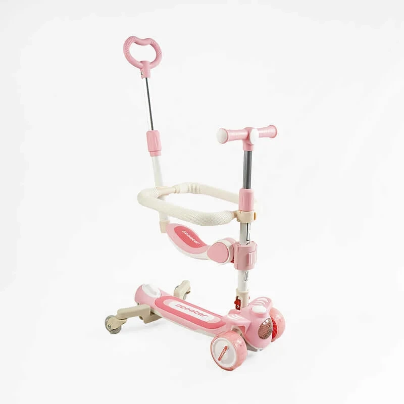 Самокат 5в1 "Skyper" RT-10247 (6) колеса PU125х40мм зі світлом, укр озвучування та підсвічування платформи, з ДОП. КОЛЕСАМИ,, фото 1