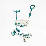 Самокат 5в1 "Skyper" RT-12615 (6) колеса PU125х40мм зі світлом, укр озвучування та підсвічування платформи, з ДОП. КОЛЕСАМИ,, фото 3