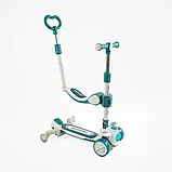 Самокат 5в1 "Skyper" RT-12615 (6) колеса PU125х40мм зі світлом, укр озвучування та підсвічування платформи, з ДОП. КОЛЕСАМИ,, фото 4