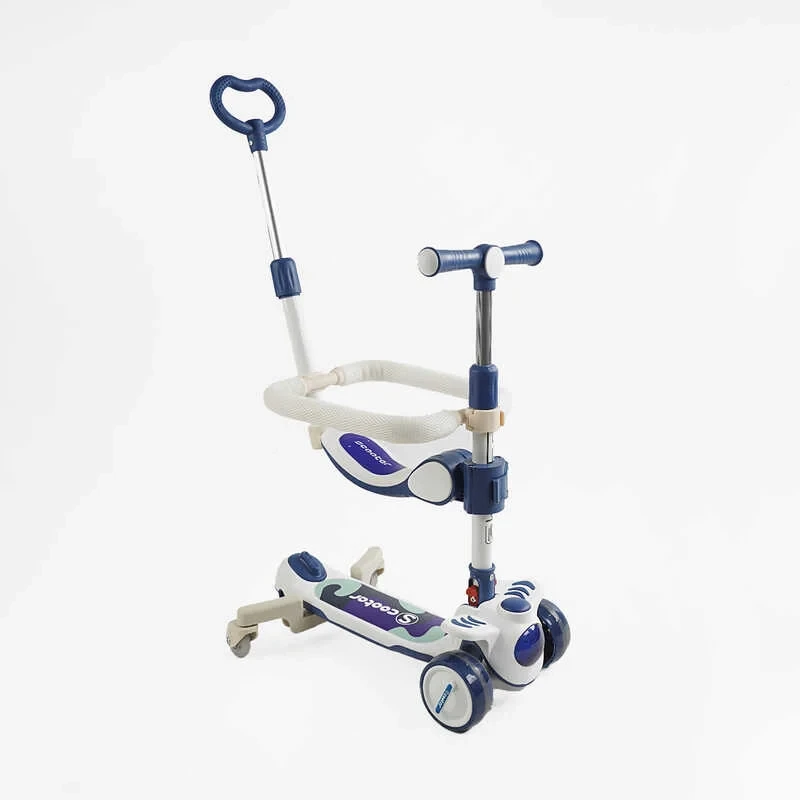 Самокат 5в1 "Skyper" RT-13409 (6) колеса PU125х40мм зі світлом, укр озвучування та підсвічування платформи, з ДОП. КОЛЕСАМИ,, фото 1