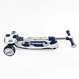 Самокат 5в1 "Skyper" RT-13409 (6) колеса PU125х40мм зі світлом, укр озвучування та підсвічування платформи, з ДОП. КОЛЕСАМИ,, фото 7