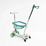 Самокат 5в1 "Skyper" TY-2175 (6) колеса PU 125х40мм зі світлом, укр озвучування та підсвічування платформи, з ДОП. КОЛЕСАМИ,, фото 3