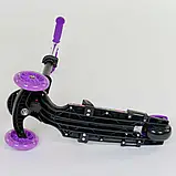 Самокат Best Scooter 5в1 13400 абстракція, PU колеса, підсвічування коліс, фото 4