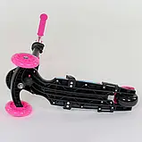 Самокат Best Scooter 5в1 26901 абстракція, PU колеса, підсвічування коліс, фото 2