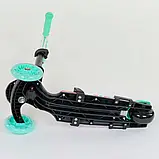 Самокат Best Scooter 5в1 43702 абстракція, PU колеса, підсвічування коліс, фото 4