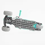 Самокат 5в1 P-67303 (1) Best Scooter, з ДОП. КОЛЕСАМИ, захисний бампер, PU колеса зі світлом, в коробці, фото 6