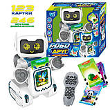 Робот-картридер на радіокеруванні РобоДруг 89610 WToys, ОЗВУЧУВАННЯ УКР МОВОЮ, 123 картки, 246 зображень, казки, пісні,, фото 4