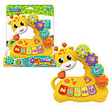Піаніно 67902 (60/2) "WToys", ОЗВУЧУВАННЯ УКРАЇНСЬКОЮ МОВОЮ, “Жирафа”, підсвічування, ноти, казки, пісні, регулювання гучності,, фото 5